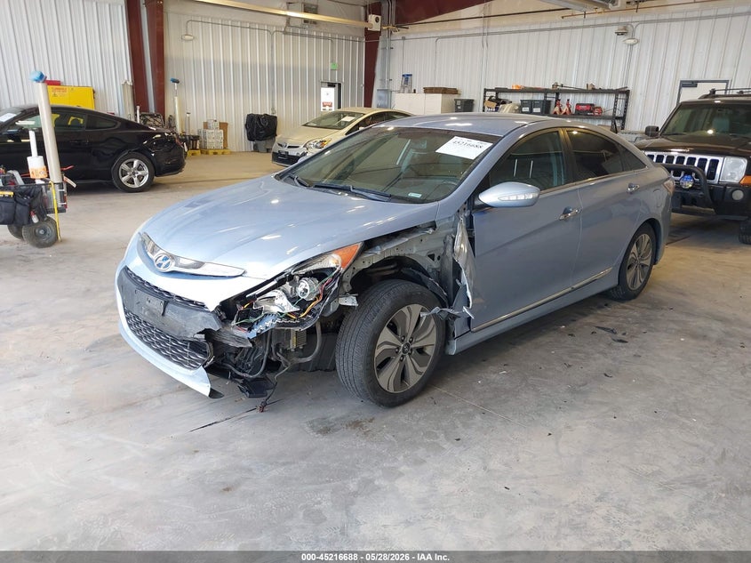 2013 Hyundai Sonata VIN KMHEC4A45DA089100 IAAI salvage auction — LEFT FRONT, Salvage (Utah), sold $425 on 2026-07-06 (photo 2)