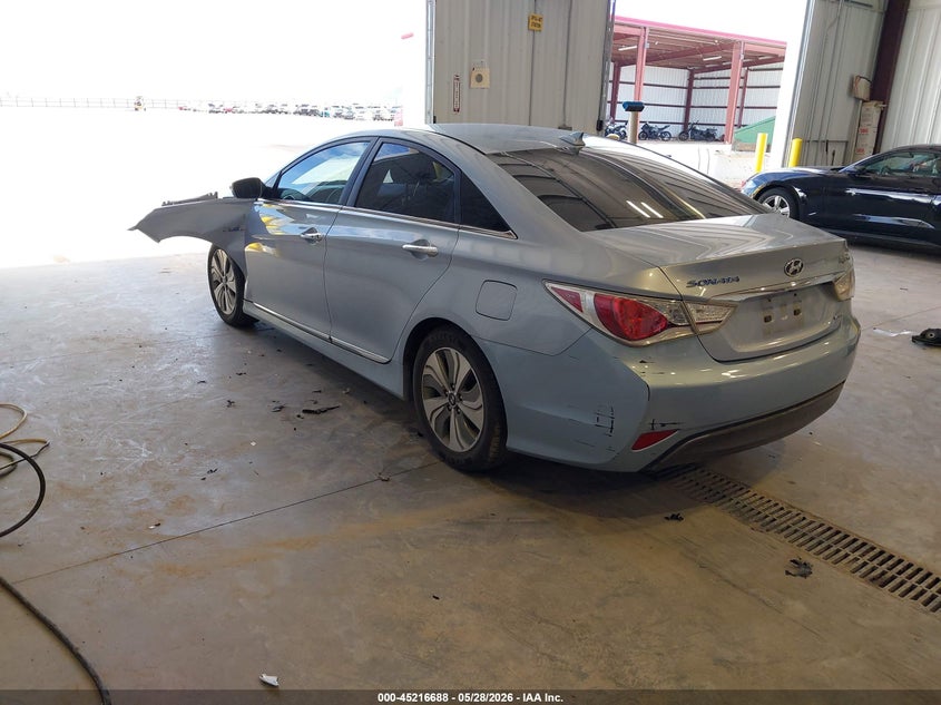 2013 Hyundai Sonata VIN KMHEC4A45DA089100 IAAI salvage auction — LEFT FRONT, Salvage (Utah), sold $425 on 2026-07-06 (photo 3)