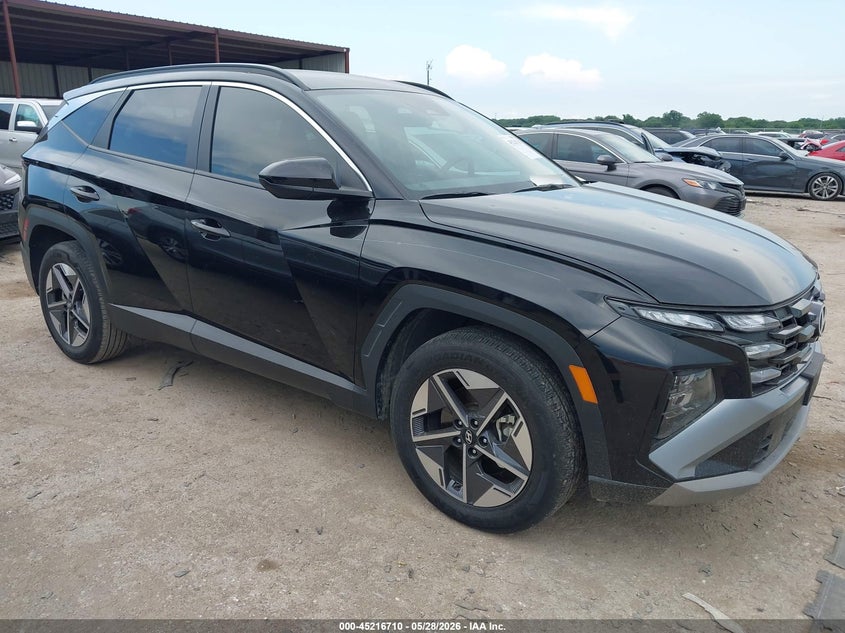2025 Hyundai Tucson VIN 3KMJB3DE1SE009240 IAAI salvage auction — HAIL, Original (Texas), sold $12,650 on 2026-08-25 (photo 1)