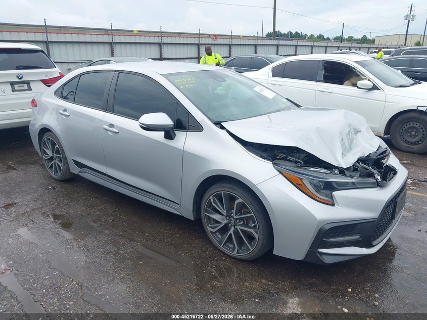 2022 Toyota Corolla VIN 5YFS4MCEXNP113236 IAAI salvage auction — FRONT END, Salvage Title, sold $6,400 on 2026-07-22 (photo 1)