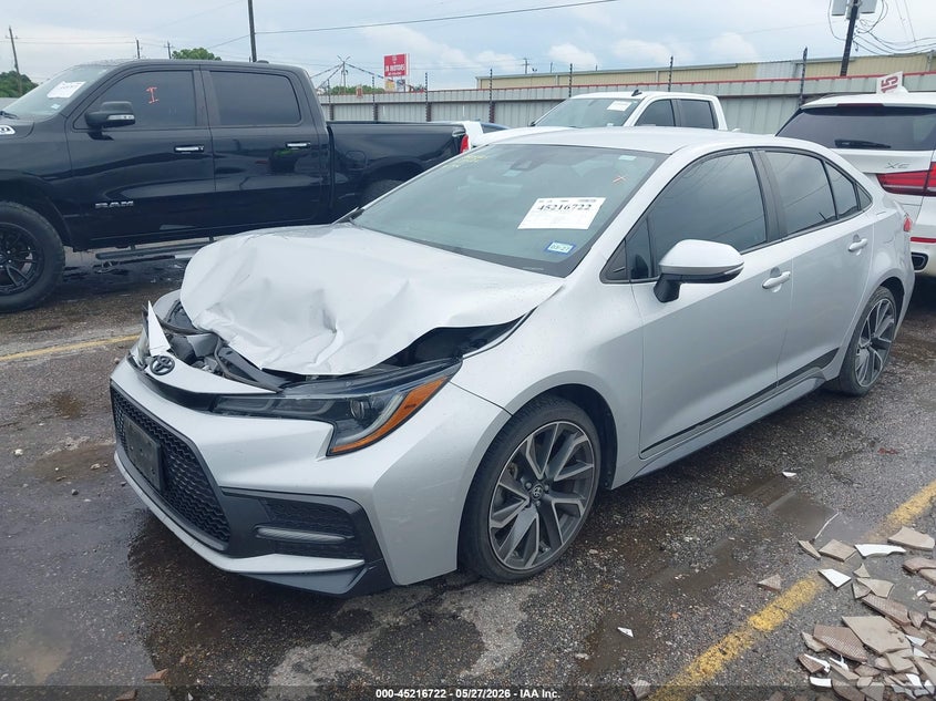 2022 Toyota Corolla VIN 5YFS4MCEXNP113236 IAAI salvage auction — FRONT END, Salvage Title, sold $6,400 on 2026-07-22 (photo 2)