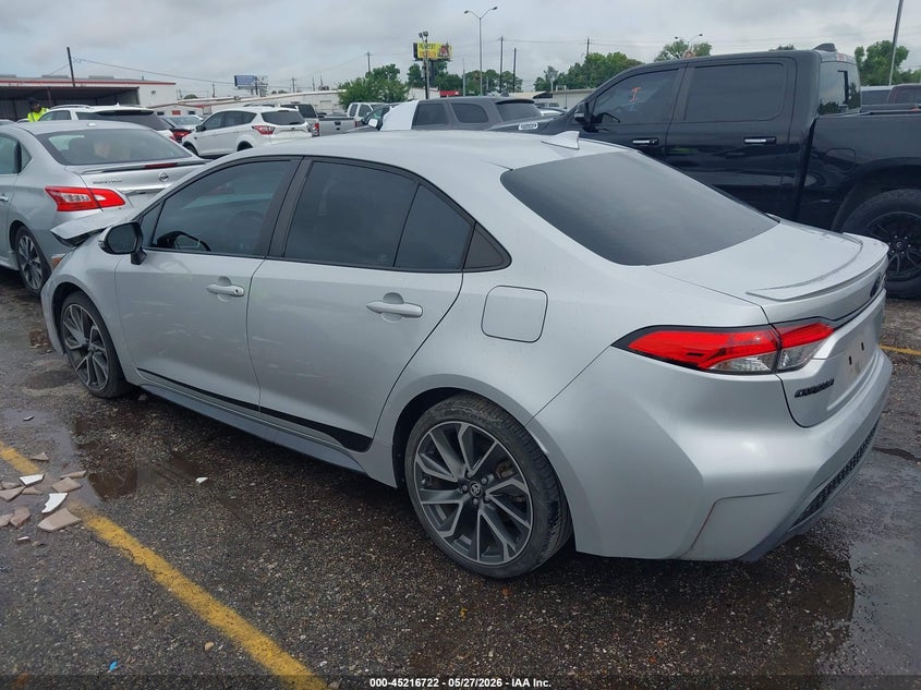 2022 Toyota Corolla VIN 5YFS4MCEXNP113236 IAAI salvage auction — FRONT END, Salvage Title, sold $6,400 on 2026-07-22 (photo 3)