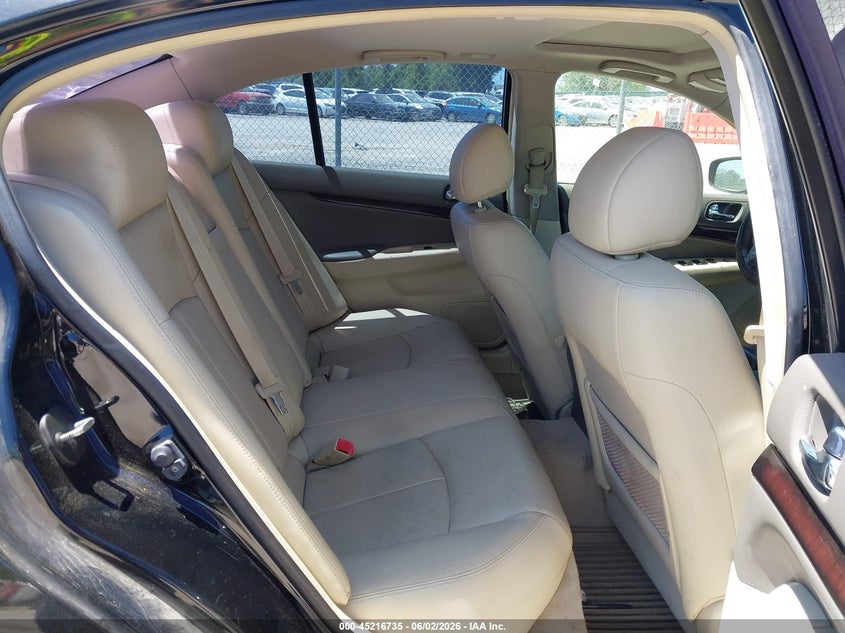 2011 Infiniti G37 VIN JN1CV6AR9BM411796 IAAI salvage auction — LEFT SIDE, Salvage (Kentucky), sold $25 on 2026-07-29 (photo 8)