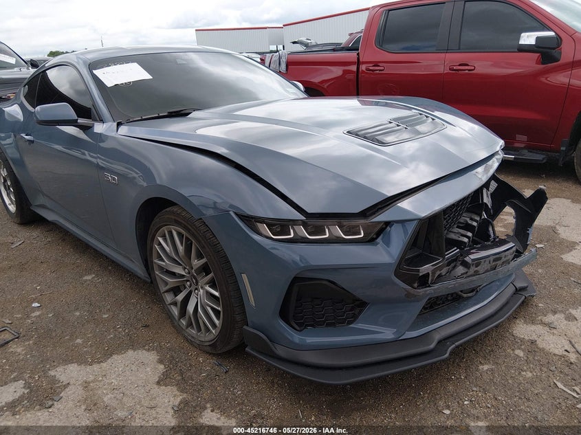 2024 Ford Mustang VIN 1FA6P8CF1R5431201 IAAI salvage auction — FRONT END, Salvage Title, sold $17,000 on 2026-07-28 (photo 6)