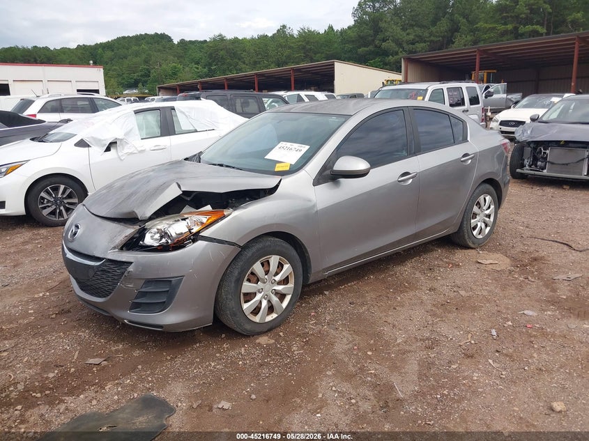 2010 Mazda 3 VIN JM1BL1SFXA1232205 IAAI salvage auction — LEFT FRONT, Salvage (Alabama), sold $225 on 2026-07-22 (photo 2)