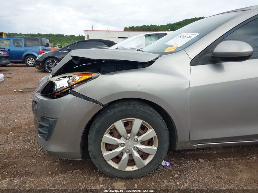 2010 Mazda 3 VIN JM1BL1SFXA1232205 IAAI salvage auction — LEFT FRONT, Salvage (Alabama), sold $225 on 2026-07-22 (photo 6)