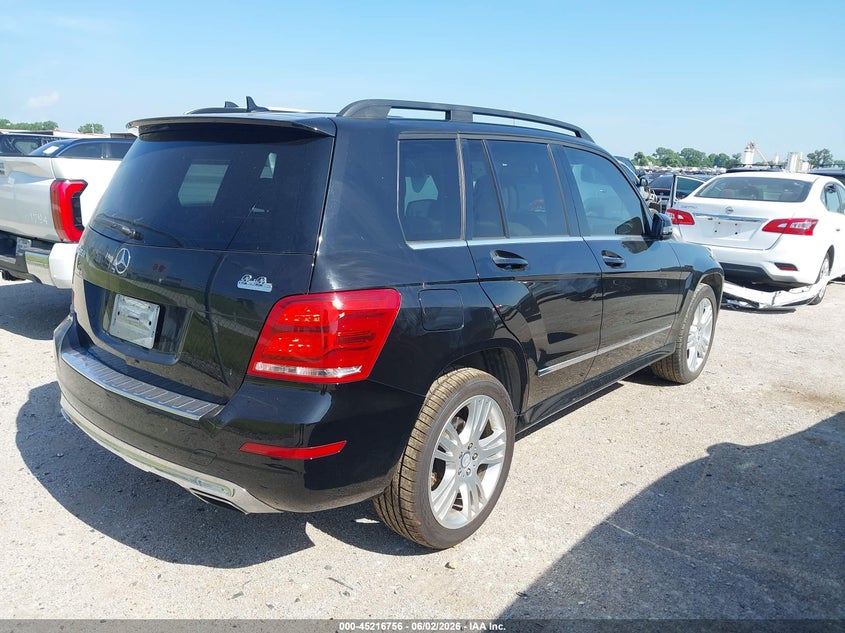 2015 Mercedes-benz Glk-klasse VIN WDCGG5HBXFG432263 IAAI salvage auction — HAIL, Original (Texas), sold $5,800 on 2026-08-11 (photo 4)