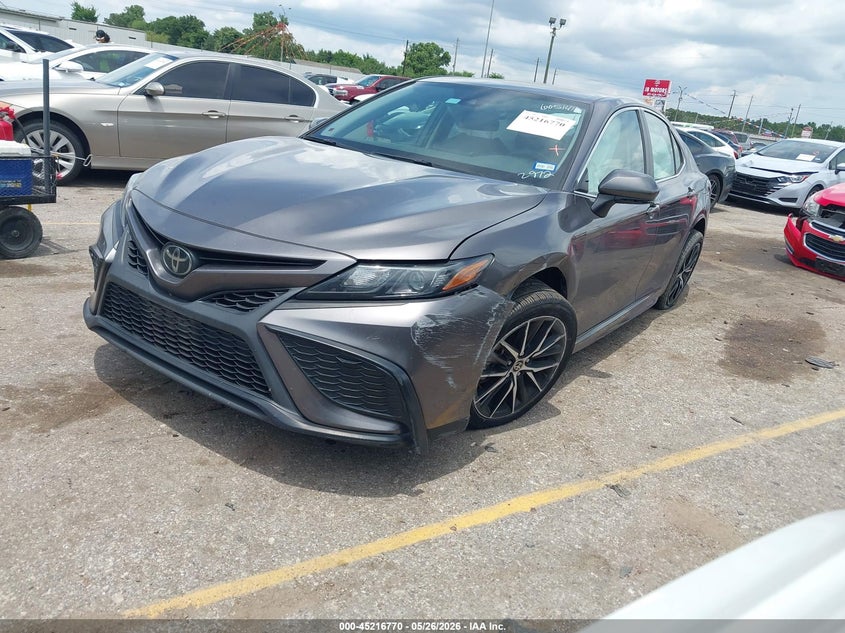 2023 Toyota Camry VIN 4T1G11AK5PU752972 IAAI salvage auction — LEFT FRONT, Salvage Title, sold $6,200 on 2026-08-06 (photo 2)