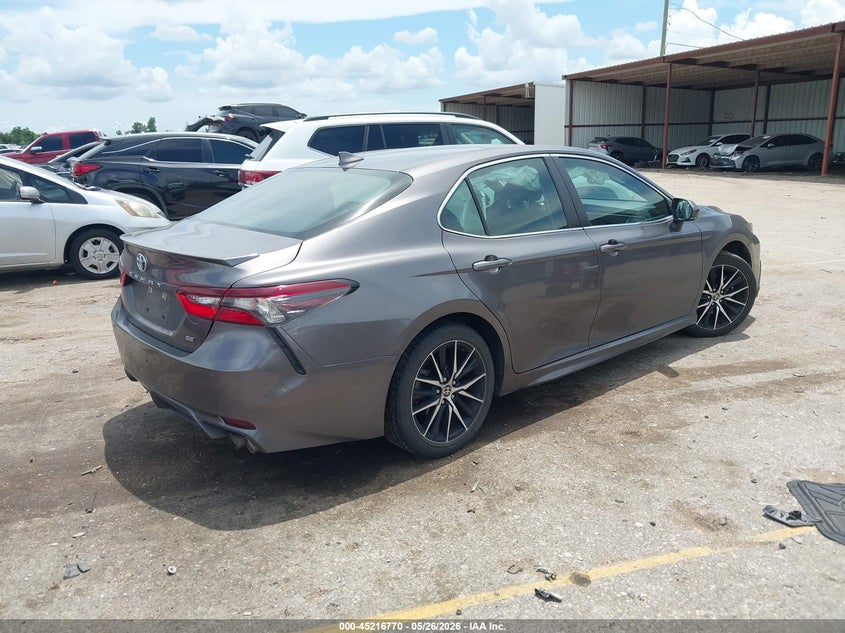 2023 Toyota Camry VIN 4T1G11AK5PU752972 IAAI salvage auction — LEFT FRONT, Salvage Title, sold $6,200 on 2026-08-06 (photo 4)