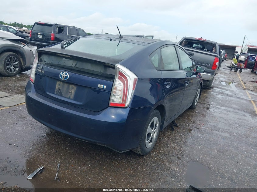 2012 Toyota Prius VIN JTDKN3DU1C1490780 IAAI salvage auction — FRONT END, Original (Texas), sold $1,550 on 2026-07-29 (photo 4)