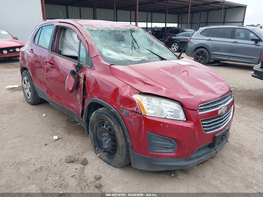 2015 Chevrolet Trax VIN KL7CJKSB1FB245257 IAAI salvage auction — ALL OVER, Salvage Title, sold $475 on 2026-07-21 (photo 1)