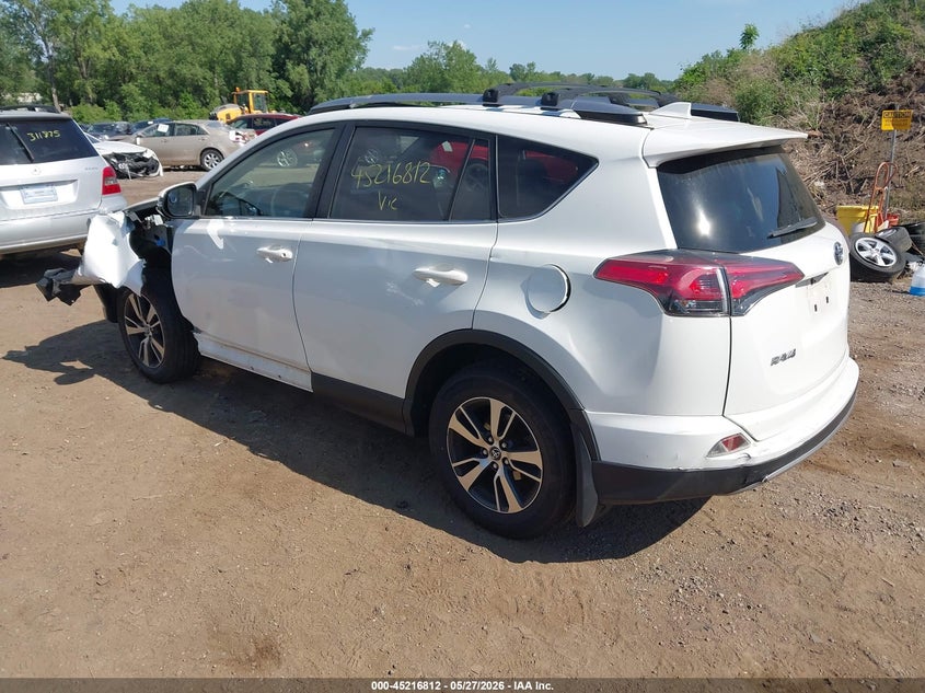 2018 Toyota Rav 4 VIN JTMRFREV6JJ201539 IAAI salvage auction — LEFT FRONT, Salvage Title, sold $6,100 on 2026-08-02 (photo 3)