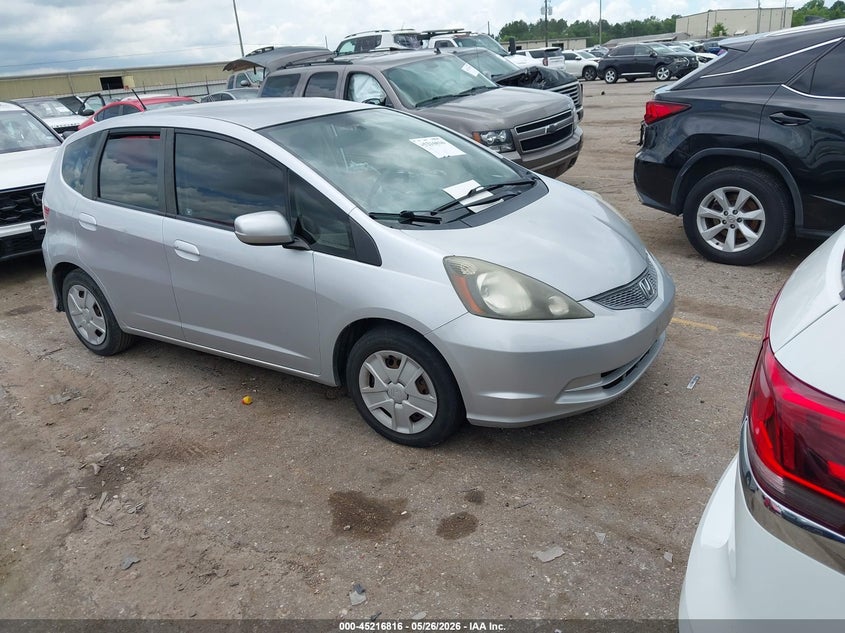 2012 Honda Fit VIN JHMGE8H36CC040811 IAAI salvage auction — LEFT SIDE, Salvage Title, sold $1,350 on 2026-07-15 (photo 1)