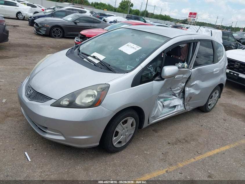 2012 Honda Fit VIN JHMGE8H36CC040811 IAAI salvage auction — LEFT SIDE, Salvage Title, sold $1,350 on 2026-07-15 (photo 2)