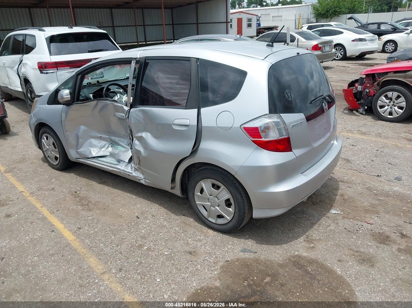 2012 Honda Fit VIN JHMGE8H36CC040811 IAAI salvage auction — LEFT SIDE, Salvage Title, sold $1,350 on 2026-07-15 (photo 3)
