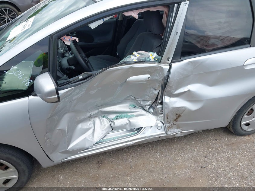 2012 Honda Fit VIN JHMGE8H36CC040811 IAAI salvage auction — LEFT SIDE, Salvage Title, sold $1,350 on 2026-07-15 (photo 6)
