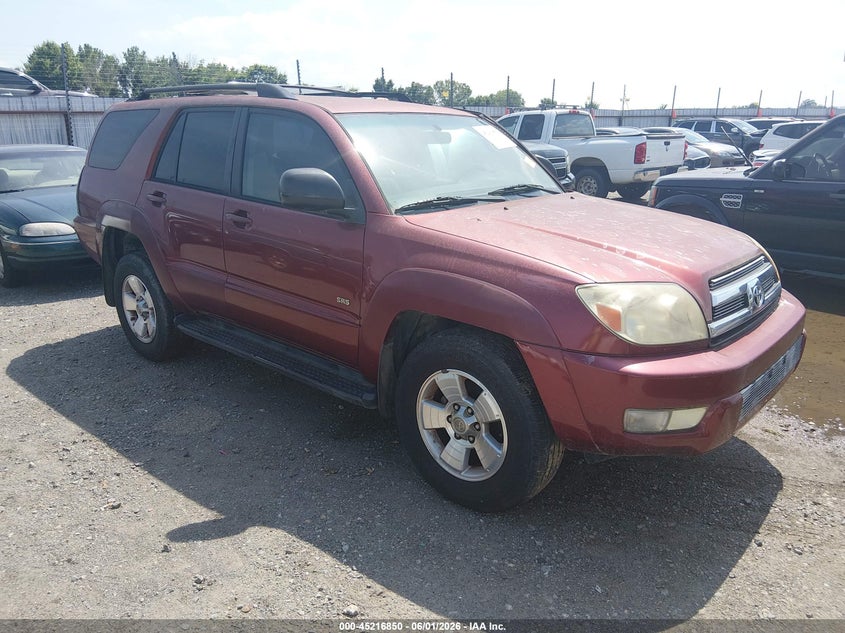 2005 Toyota 4runner VIN JTEZU14R958036266 IAAI salvage auction — NORMAL WEAR, Clear (Arkansas), sold $1,650 on 2026-07-08 (photo 1)