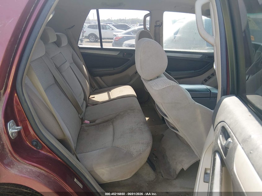 2005 Toyota 4runner VIN JTEZU14R958036266 IAAI salvage auction — NORMAL WEAR, Clear (Arkansas), sold $1,650 on 2026-07-08 (photo 8)