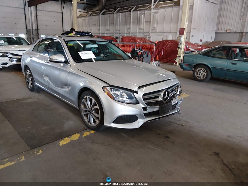 2018 Mercedes-benz C-klasse VIN 55SWF4JB1JU245116 IAAI salvage auction — FRONT END, Salvage (Oregon), sold $5,700 on 2026-07-09 (photo 1)