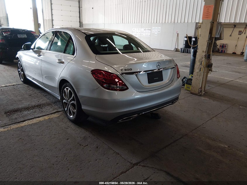 2018 Mercedes-benz C-klasse VIN 55SWF4JB1JU245116 IAAI salvage auction — FRONT END, Salvage (Oregon), sold $5,700 on 2026-07-09 (photo 3)