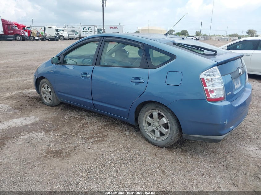 2006 Toyota Prius VIN JTDKB20U767508287 IAAI salvage auction — NORMAL WEAR, Original (Texas), sold $325 on 2026-07-08 (photo 3)