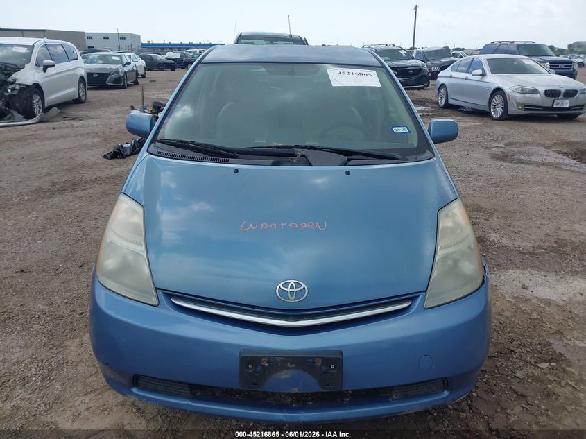 2006 Toyota Prius VIN JTDKB20U767508287 IAAI salvage auction — NORMAL WEAR, Original (Texas), sold $325 on 2026-07-08 (photo 6)