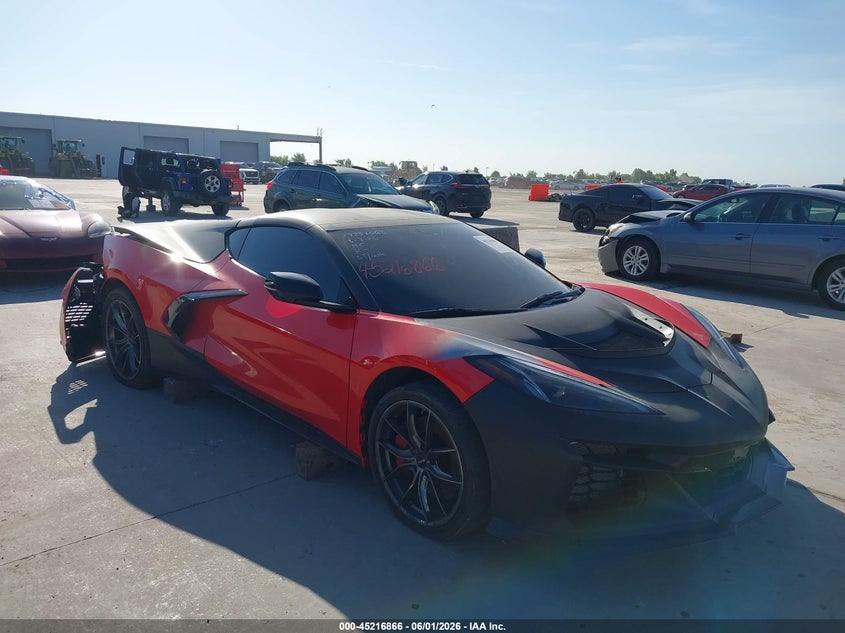 2021 Chevrolet Corvette Stingray VIN 1G1YC2D40M5108252 — IAAI salvage auction photo