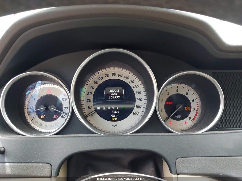 2013 Mercedes-benz C-klasse VIN WDDGF8AB1DF952896 IAAI salvage auction — FRONT END, Salvage Title, sold $25 on 2026-07-30 (photo 7)