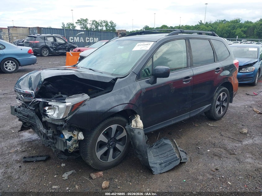 2017 Subaru Forester VIN JF2SJAEC8HH548681 IAAI salvage auction — FRONT END, Salvage Title, sold $475 on 2026-07-23 (photo 2)