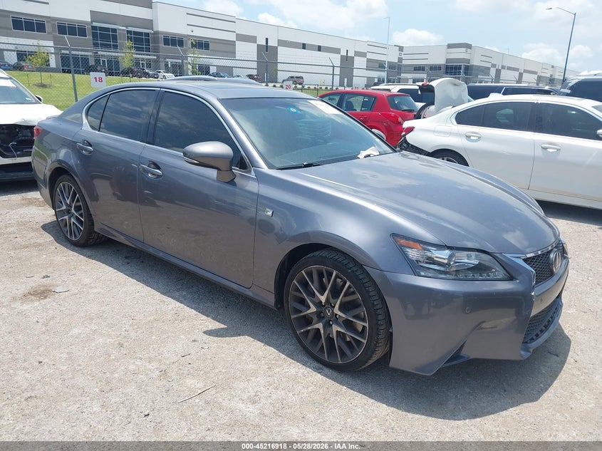 2013 Lexus Gs VIN JTHBE1BL0D5012924 IAAI salvage auction — HAIL, Original (Texas), sold $5,250 on 2026-07-07 (photo 1)