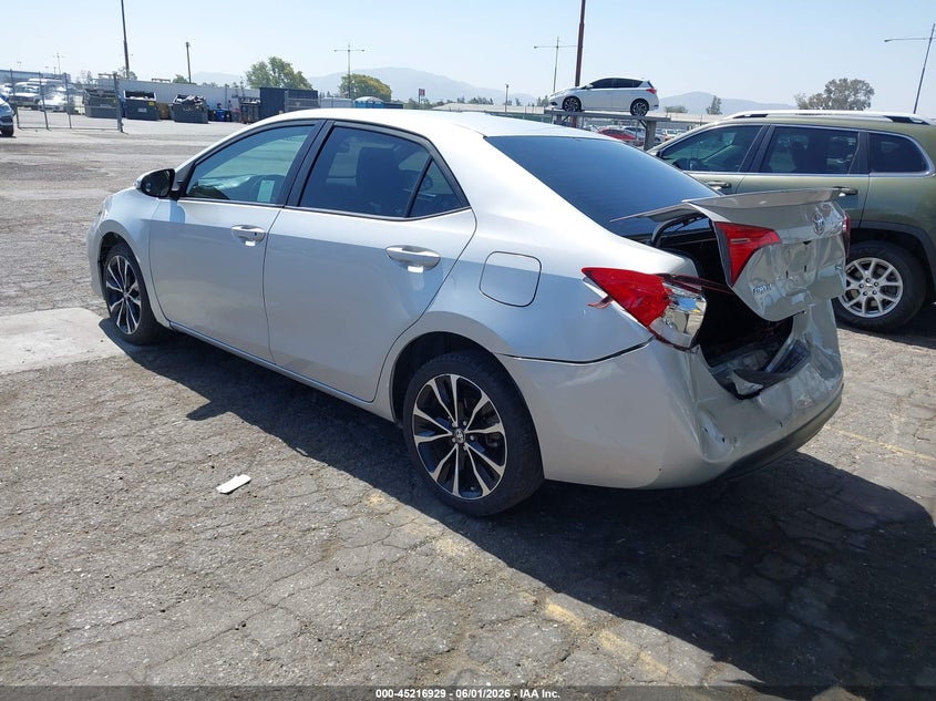 2019 Toyota Corolla VIN 5YFBURHE0KP906692 IAAI salvage auction — REAR END, Salvage (California), sold $4,150 on 2026-07-21 (photo 3)