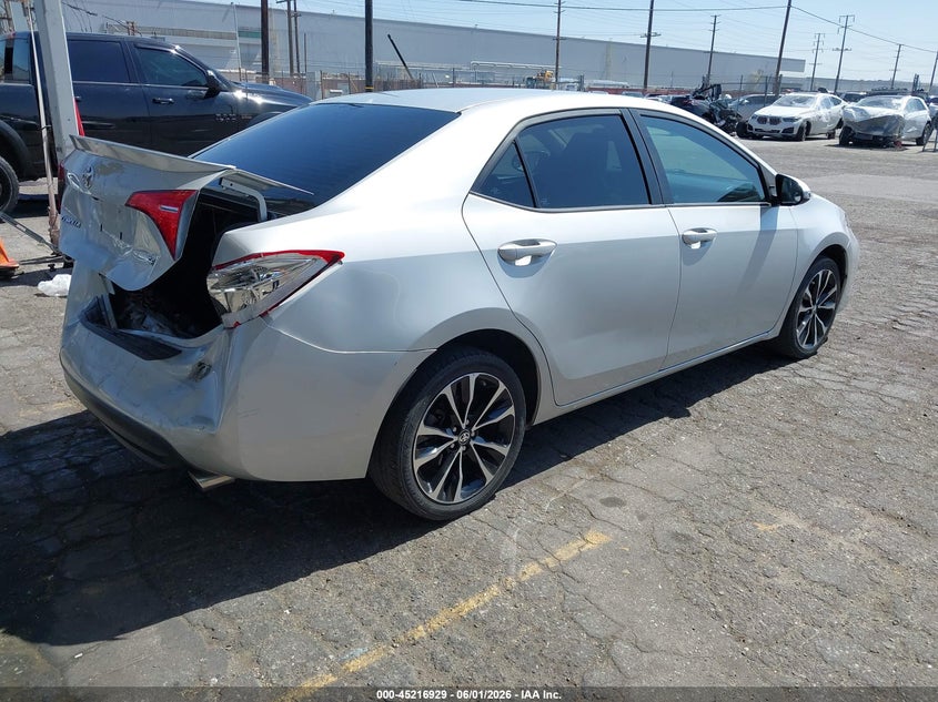 2019 Toyota Corolla VIN 5YFBURHE0KP906692 IAAI salvage auction — REAR END, Salvage (California), sold $4,150 on 2026-07-21 (photo 4)