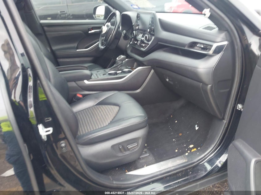 2021 Toyota Highlander VIN 5TDLZRAH7MS089256 IAAI salvage auction — FRONT END, Salvage Title, sold $10,300 on 2026-07-30 (photo 5)