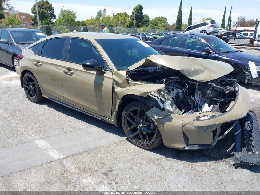 2025 Honda Civic VIN 19XFL2H89SE031748 — IAAI salvage auction photo