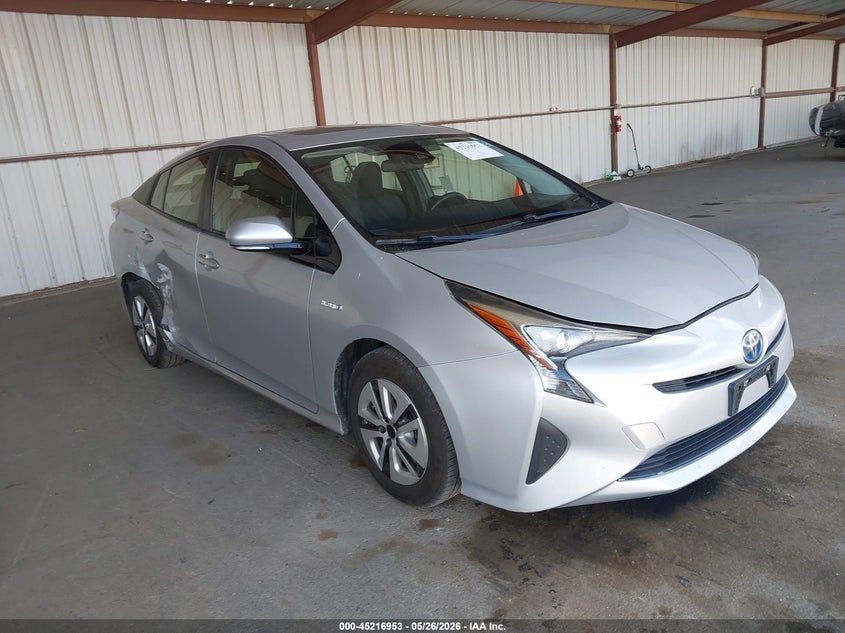 2016 Toyota Prius VIN JTDKARFU5G3008981 IAAI salvage auction — RIGHT REAR, Salvage Title, sold $6,200 on 2026-07-09 (photo 1)