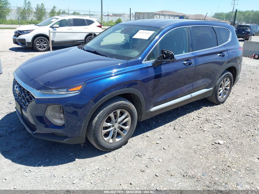 2019 Hyundai Santa fe VIN 5NMS2CAD8KH097991 IAAI salvage auction — FRONT END, Salvage Title, sold $4,900 on 2026-07-30 (photo 2)