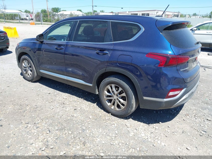2019 Hyundai Santa fe VIN 5NMS2CAD8KH097991 IAAI salvage auction — FRONT END, Salvage Title, sold $4,900 on 2026-07-30 (photo 3)