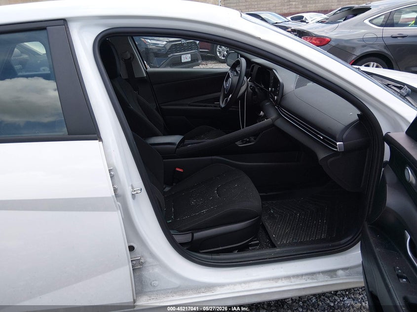 2022 Hyundai Elantra VIN KMHLM4AJ6NU023584 IAAI salvage auction — HAIL, Salvage Title, sold $4,450 on 2026-07-26 (photo 5)