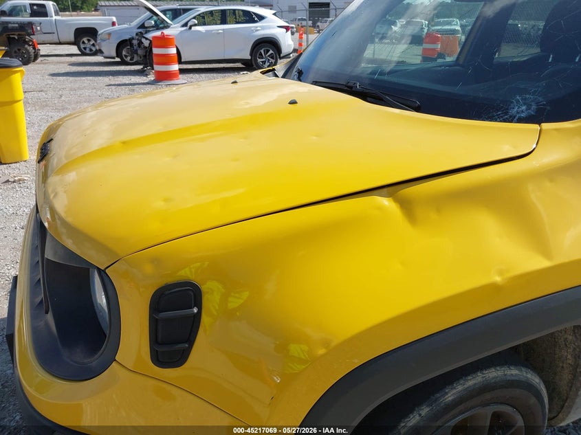 2018 Jeep Renegade VIN ZACCJABB0JPH58270 IAAI salvage auction — HAIL, Salvage (Alabama), sold $375 on 2026-08-03 (photo 6)