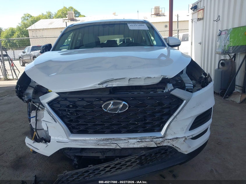 2021 Hyundai Tucson VIN KM8J23A41MU364259 IAAI salvage auction — FRONT & REAR, Salvage Title, sold $2,650 on 2026-07-07 (photo 6)