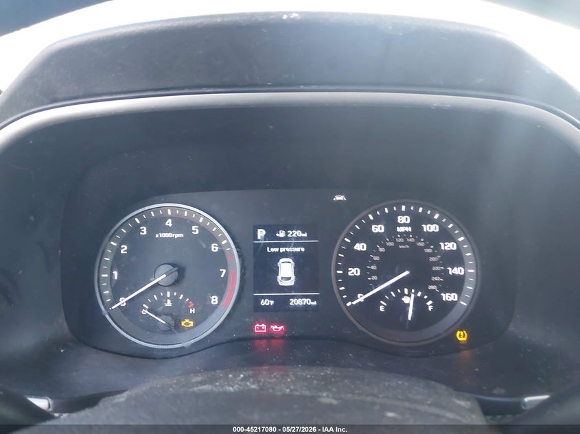 2021 Hyundai Tucson VIN KM8J23A41MU364259 IAAI salvage auction — FRONT & REAR, Salvage Title, sold $2,650 on 2026-07-07 (photo 7)