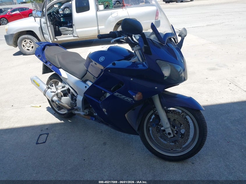 2005 Yamaha Fjr1300 VIN JYARP07Y45A000479 IAAI salvage auction — NORMAL WEAR, Salvage (California), sold $775 on 2026-07-13 (photo 1)