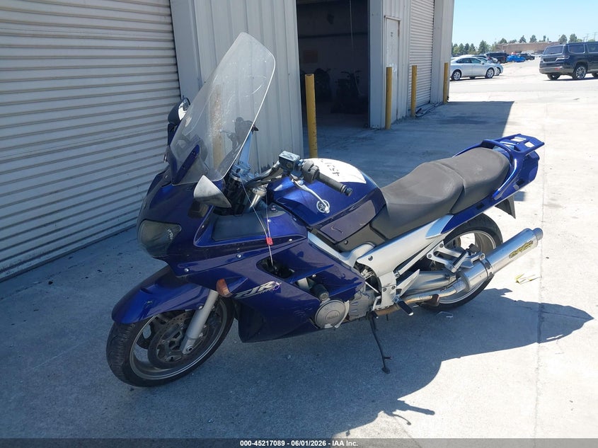 2005 Yamaha Fjr1300 VIN JYARP07Y45A000479 IAAI salvage auction — NORMAL WEAR, Salvage (California), sold $775 on 2026-07-13 (photo 2)