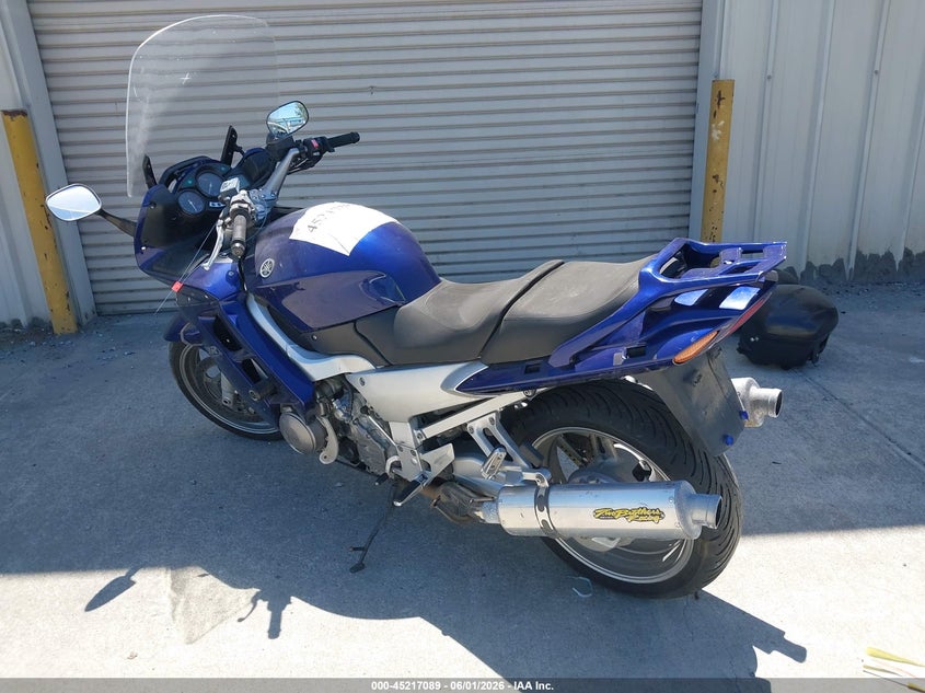 2005 Yamaha Fjr1300 VIN JYARP07Y45A000479 IAAI salvage auction — NORMAL WEAR, Salvage (California), sold $775 on 2026-07-13 (photo 3)