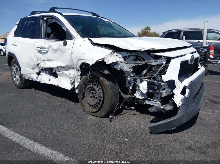 2020 Toyota Rav 4 VIN JTMF1RFV2LD049745 IAAI salvage auction — FRONT END, Salvage Title, sold $4,350 on 2026-07-24 (photo 1)