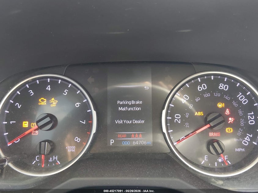 2020 Toyota Rav 4 VIN JTMF1RFV2LD049745 IAAI salvage auction — FRONT END, Salvage Title, sold $4,350 on 2026-07-24 (photo 7)