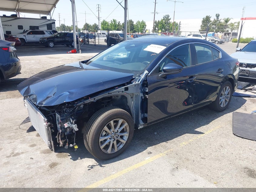 2026 Mazda 3 VIN JM1BPAAL7T1861578 IAAI salvage auction — FRONT END, Salvage Title, sold $4,550 on 2026-07-21 (photo 2)