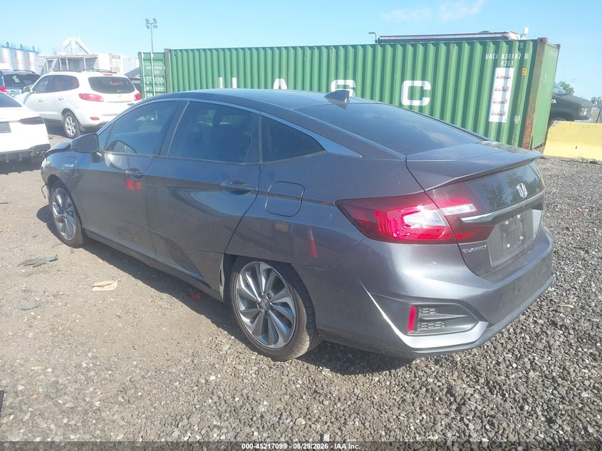 2018 Honda Clarity VIN JHMZC5F31JC019247 IAAI salvage auction — FRONT END, Salvage (Idaho), sold $25 on 2026-07-28 (photo 3)