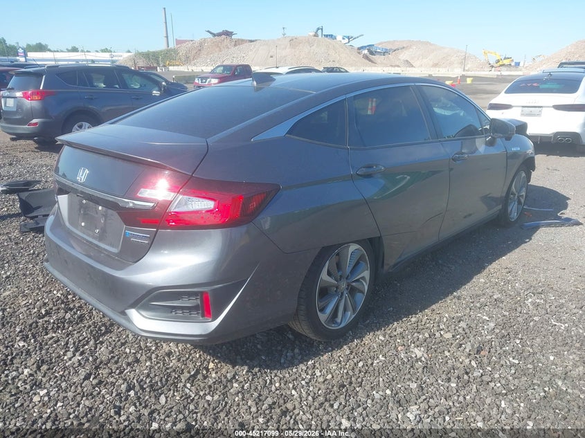 2018 Honda Clarity VIN JHMZC5F31JC019247 IAAI salvage auction — FRONT END, Salvage (Idaho), sold $25 on 2026-07-28 (photo 4)