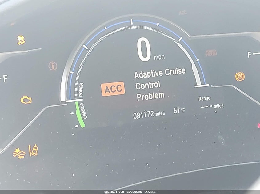 2018 Honda Clarity VIN JHMZC5F31JC019247 IAAI salvage auction — FRONT END, Salvage (Idaho), sold $25 on 2026-07-28 (photo 7)